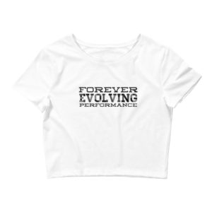 Modern White Collection – Women’s Crop Tee